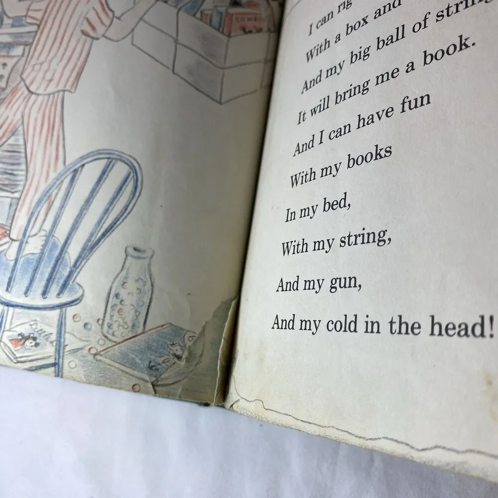 A Big Ball of String vintage childrens book 1958 by Marion Holland